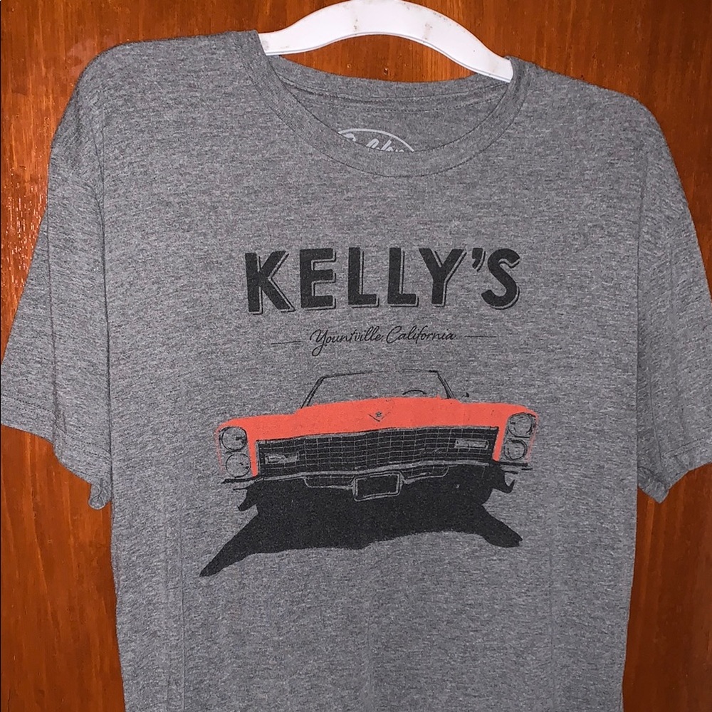Golden Goose Gray Graphic Tee